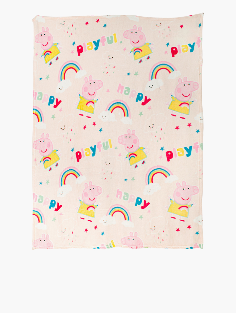 Kids Peppa Pig Flannel Fleece Blanket